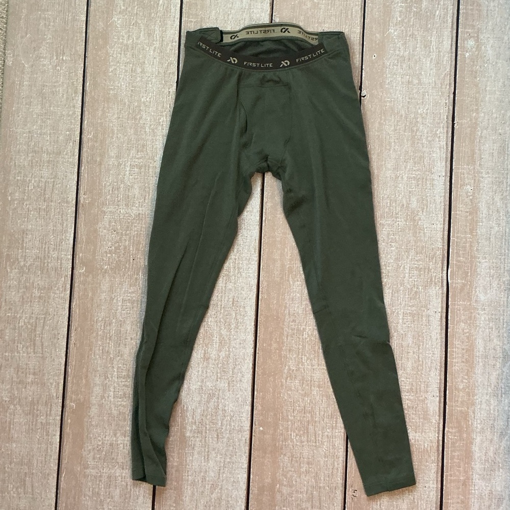 First Lite MEN'S KILN ZIP OFF LONG JOHN